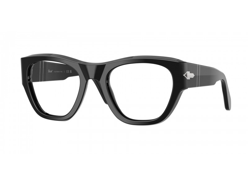 PERSOL PO0054V 95 fekete demo lencsés szemüveg