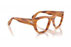 PERSOL PO0054V 960 barna csíkozott demo lencse