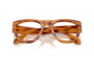 PERSOL PO0054V 960 barna csíkozott demo lencse