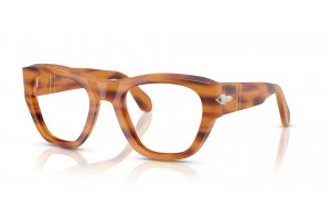 PERSOL PO0054V 960 barna csíkozott demo lencse