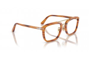 PERSOL PO0204V 960 barna csíkos szemüveg