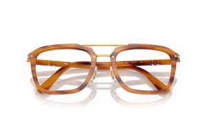 PERSOL PO0204V 960 barna csíkos szemüveg
