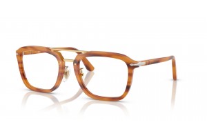 PERSOL PO0204V 960 barna csíkos szemüveg