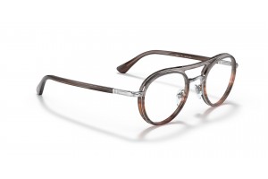 Persol PO2485V 1147 szürke csíkos szemüveg
