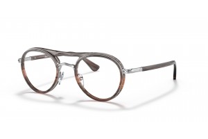 Persol PO2485V 1147 szürke csíkos szemüveg