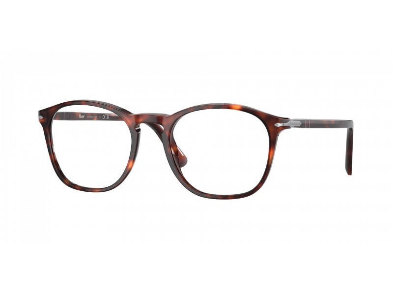 Persol PO3007VM 24 Havana férfi szemüveg (demo lencse)