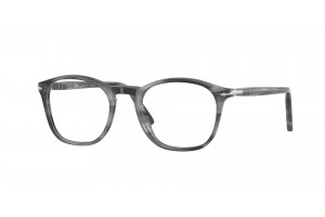 Persol PO3007V 1192 csíkos szürke szemüveg
