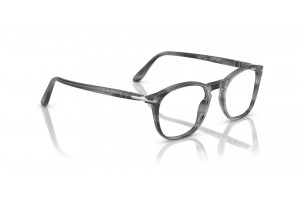 Persol PO3007V 1192 csíkos szürke szemüveg