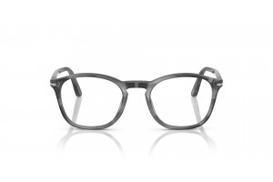 Persol PO3007V 1192 csíkos szürke szemüveg