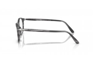 Persol PO3007V 1192 csíkos szürke szemüveg