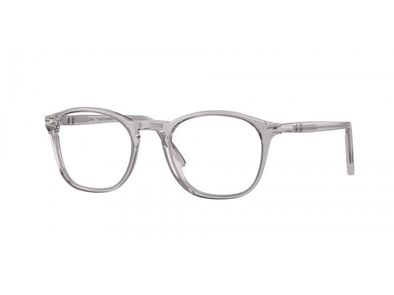 Persol PO3007V 309 Transparent Grey férfi DEMO lencse