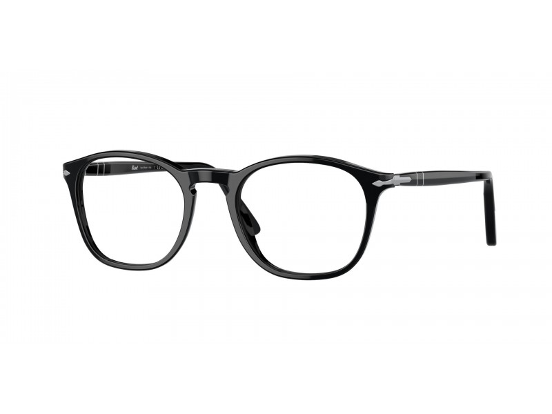Persol PO3007V 95 Black DEMO lencse