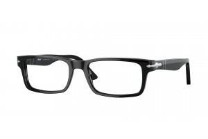 PERSOL PO3050V 95 Black férfi szemüvegkeret (demo lencse)