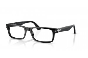 PERSOL PO3050V 95 Black férfi szemüvegkeret (demo lencse)