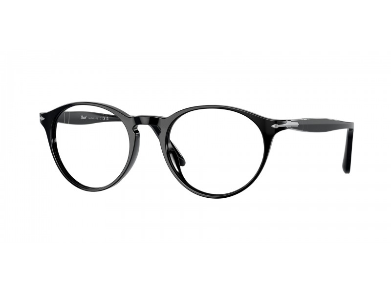 Persol PO3092V 9014 fekete - demo lencsével
