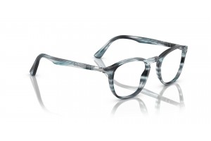 Persol PO3143V 1051 csíkos szürke férfi szemüveg