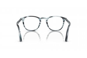 Persol PO3143V 1051 csíkos szürke férfi szemüveg