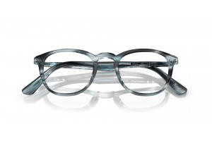 Persol PO3143V 1051 csíkos szürke férfi szemüveg