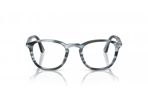 Persol PO3143V 1051 csíkos szürke férfi szemüveg