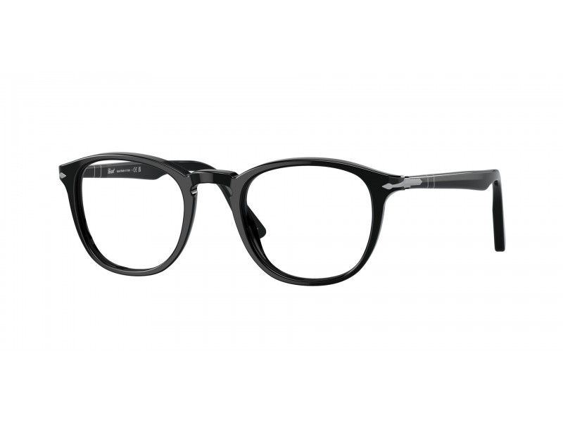Persol PO3143V 95 Black férfi szemüveg (DEMO lencse)