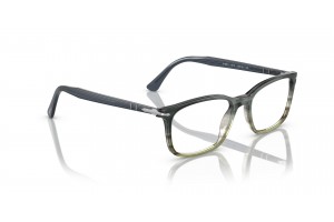Persol PO3189V 1012 — szürke csíkos, zöld gradient DEMO