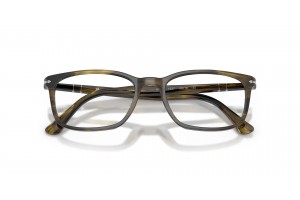 Persol PO3189V 1237 csíkos fekete-olíva szemüveg