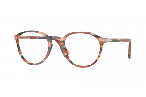 PERSOL PO3218V 1233 csíkos piros-zöld demo szemüveg