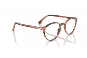PERSOL PO3218V 1233 csíkos piros-zöld demo szemüveg