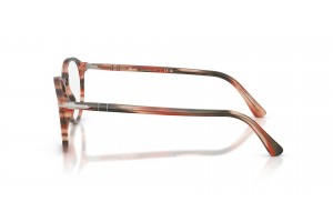 PERSOL PO3218V 1233 csíkos piros-zöld demo szemüveg