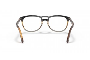 PERSOL PO3278V 1135 fekete/sávos barna szemüvegkeret