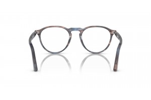 PERSOL PO3286V 1155 kék csíkozott szemüveg DEMO