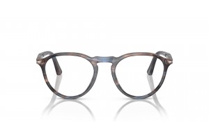 PERSOL PO3286V 1155 kék csíkozott szemüveg DEMO