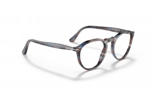 PERSOL PO3286V 1155 kék csíkozott szemüveg DEMO