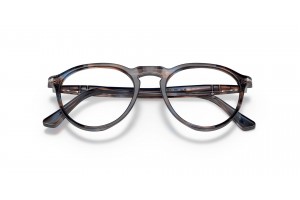 PERSOL PO3286V 1155 kék csíkozott szemüveg DEMO