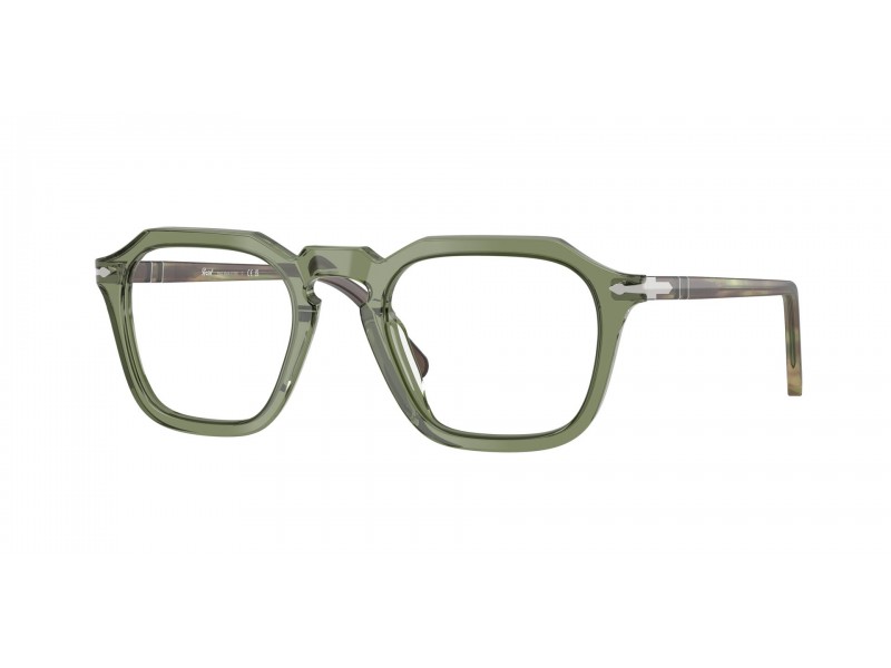 Persol PO3292V 1226 Transparent Green demo lencse szemüveg