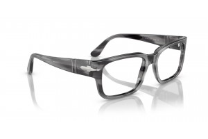 PERSOL PO3315V 1192 Csíkos szürke szemüveg (demo)
