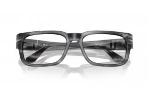 PERSOL PO3315V 1192 Csíkos szürke szemüveg (demo)