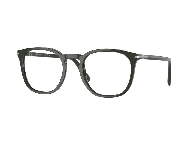 PERSOL PO3318V 1188 matt sötétzöld szemüveg (DEMO lencse)