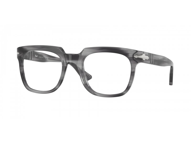PERSOL PO3325V 1192 csíkos szürke szemüveg