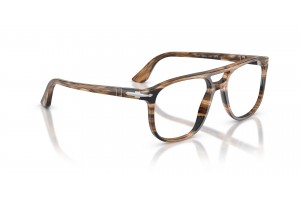 Persol PO3329V GRETA fekete-barnás csíkos szemüvegkeret