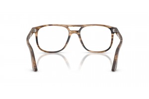 Persol PO3329V GRETA fekete-barnás csíkos szemüvegkeret