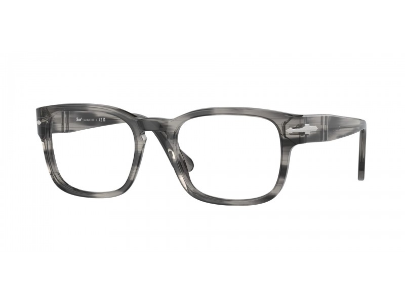 PERSOL PO3334V 1192 Striped Grey - demo lencse