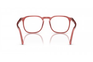 Persol PO3337V 1198 Transparent Red szemüveg (DEMO lencse)