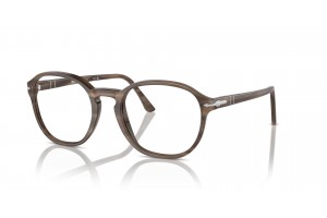 Persol PO3343V 1208 barna csíkos szemüvegkeret