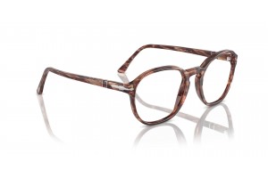 PERSOL PO3343V 1209 Striped Bordeaux (demo lens)