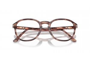 PERSOL PO3343V 1209 Striped Bordeaux (demo lens)