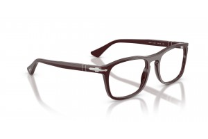 PERSOL PO3344V 1241 Opal Burgundy szemüveg (demo lencse)