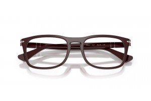 PERSOL PO3344V 1241 Opal Burgundy szemüveg (demo lencse)