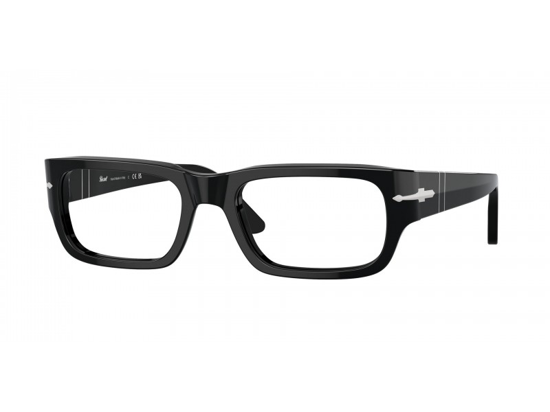 PERSOL PO3347V 95 Black szemüveg (demo lencse)
