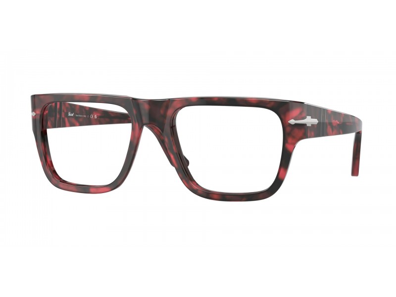 PERSOL PO3348V 1212 Red Havana - demo lencsés szemüveg